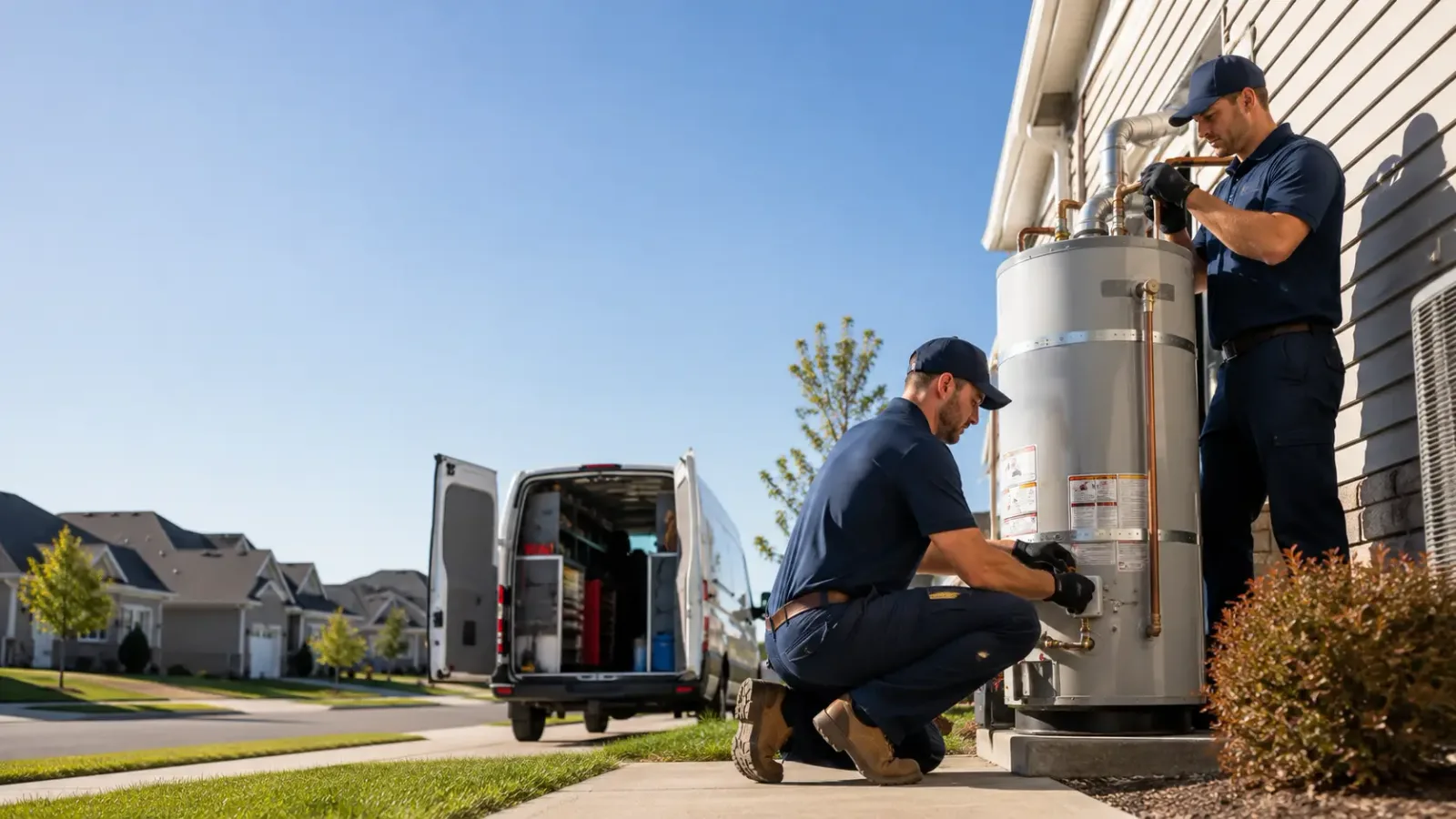 Water Heater Installation in Bluff Springs, IL